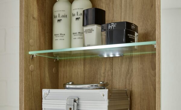 LED-Glasbodenclips für Spiegelschrank  Balksee Schränke > Badschränke > Sanitär-Armaturen - Höffner