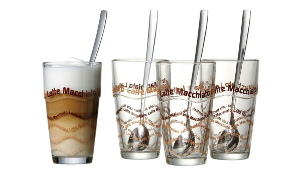 Ritzenhoff & Breker Latte Macchiato Glas, 4er-Set  Lena