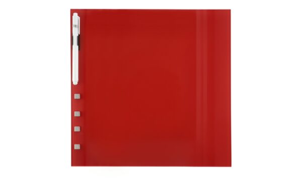 Memoboard 30x30 cm  Rot