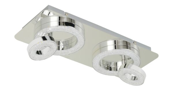 Paul Neuhaus LED-Deckenleuchte, 4-flammig, Kristall-optik