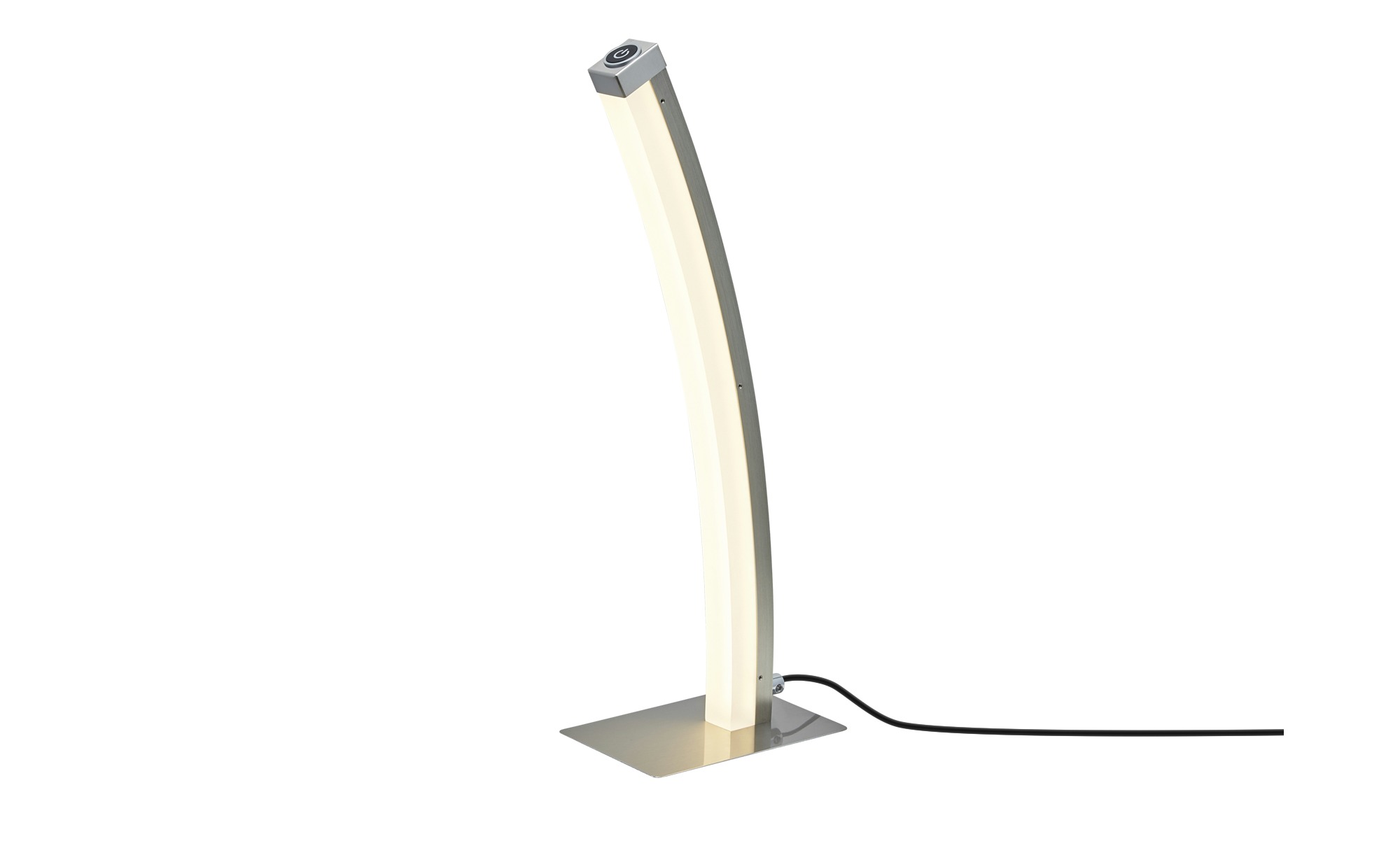 Wofi LED-Tischleuchte, Nickel Matt Mit 3-Stufen-Dimmer