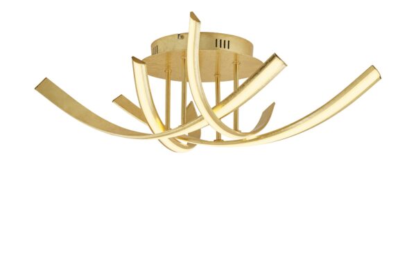 Paul Neuhaus LED-Deckenleuchten, 4-flammig, goldfarben