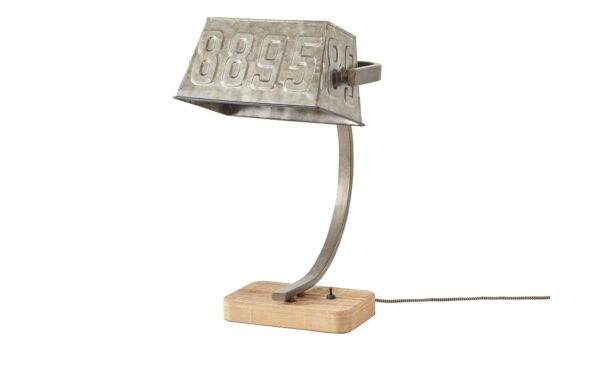 Tischleuchte, 1-flammig, Metallschirm