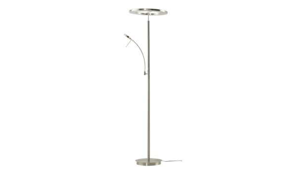 Meisterleuchten LED-Deckefluter, 2-flammig, Nickel matt