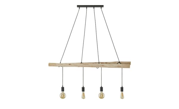 Paul Neuhaus Pendelleuchte, 5-flammig, Holz