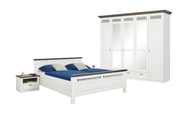maison bleue Schlafzimmer, 4-teilig  Monza