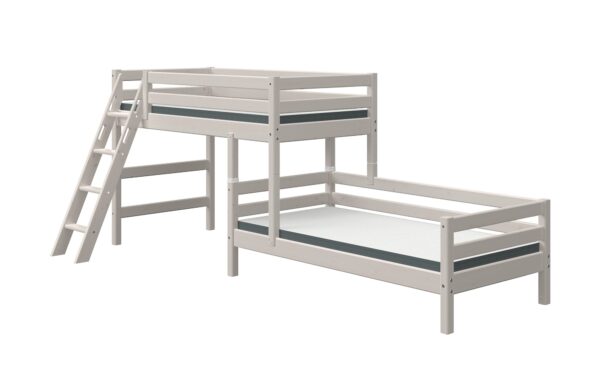 FLEXA Mittelhohes Kombibett mit Leiter  Flexa Classic