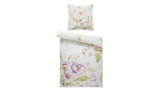 AURO Satin Bettwäsche   Kirschblüte