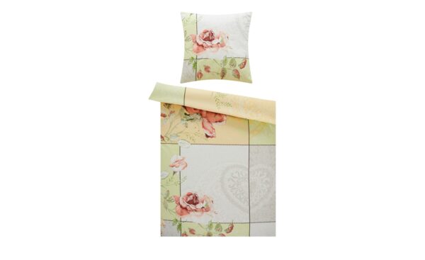 AURO Satin Bettwäsche  Floral