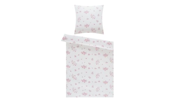 como Satin Bettwäsche  Blumen