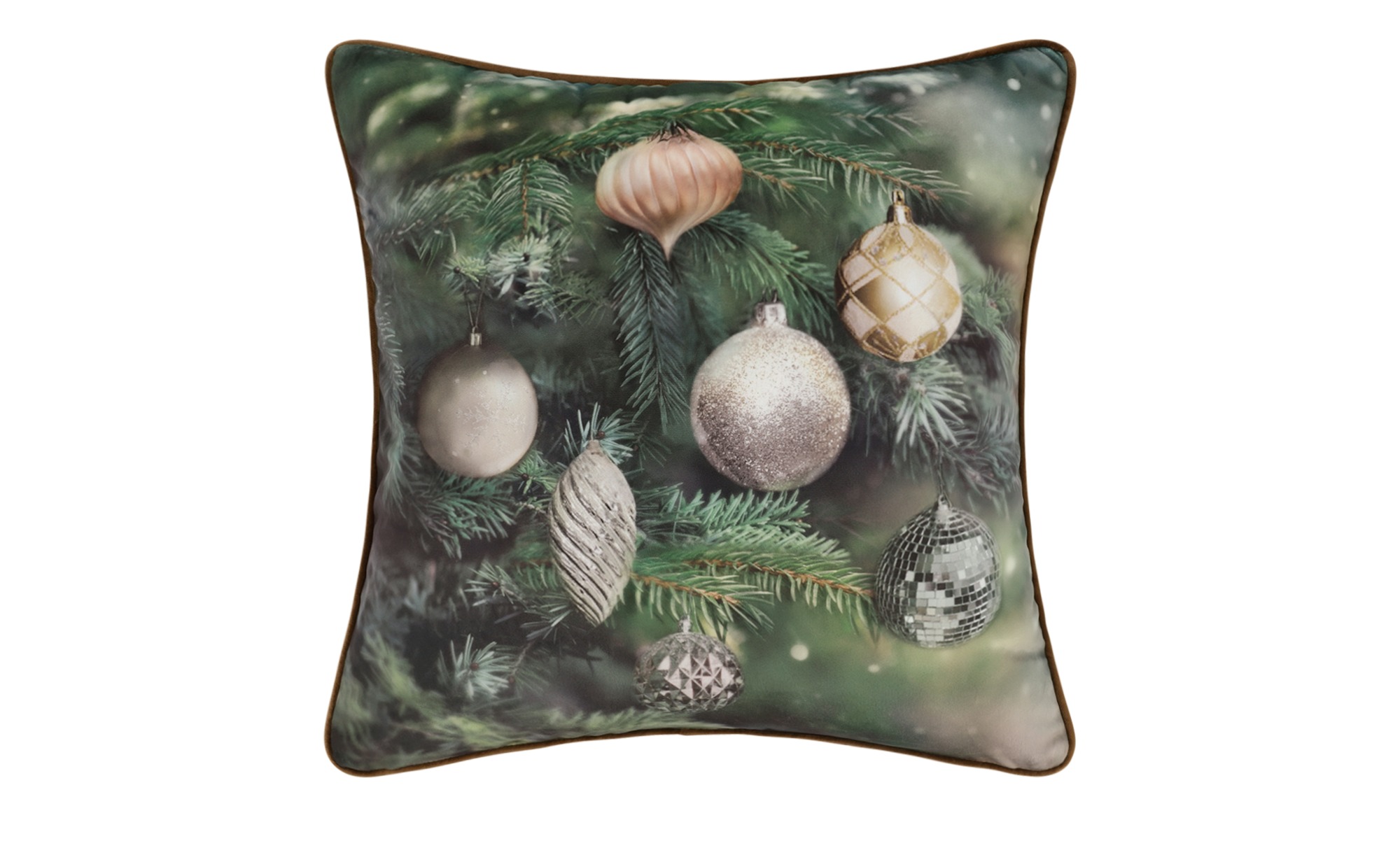 Como Kissen  Weihnachtskugeln