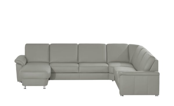 meinSofa Leder-Wohnlandschaft  Carolin