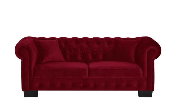 smart Sofa rot - Velours Chelli