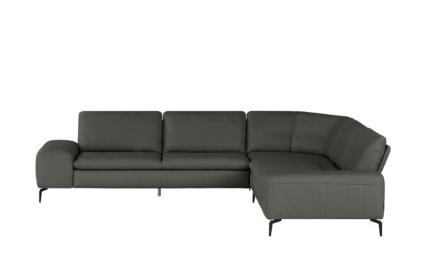 W.SCHILLIG Ecksofa Leder  Valentinoo