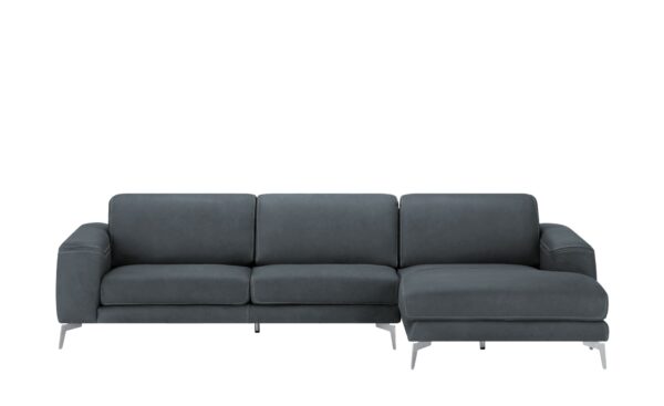 Wohnwert Ecksofa aus Leder  Angelina