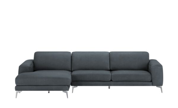 Wohnwert Ecksofa aus Leder  Angelina