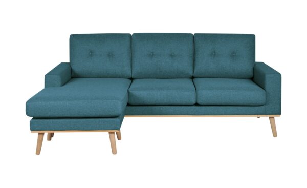 Ecksofa beidseitig stellbar Cristy
