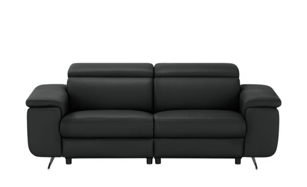 Gray & Jones Ledersofa  Black Coast Two