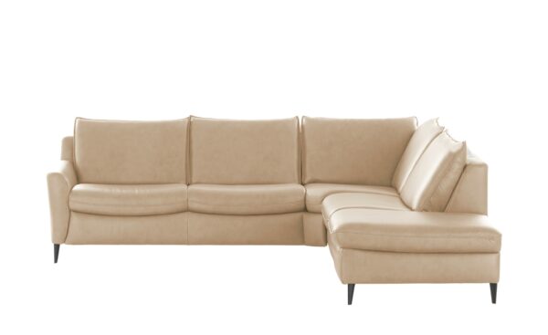 Wohnwert Ecksofa Leder  Yola