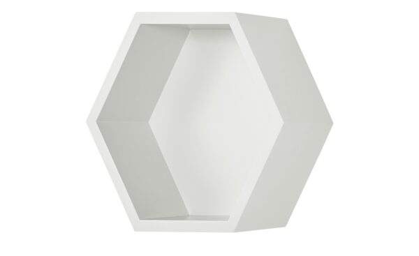 Wandregal  Hexagon