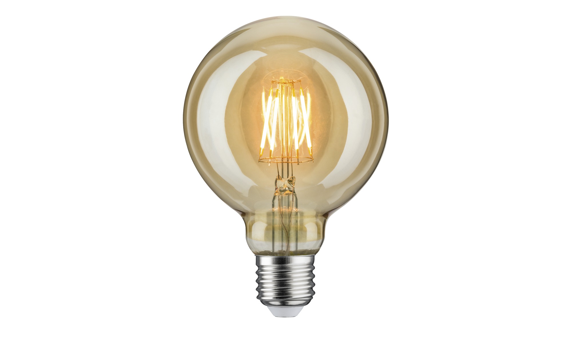 LED Vintage Globe 95 E27/6,5W Gold Ø: 9.5 Lampen & Leuchten > Innenleuchten > Leuchtmittel – Höffner