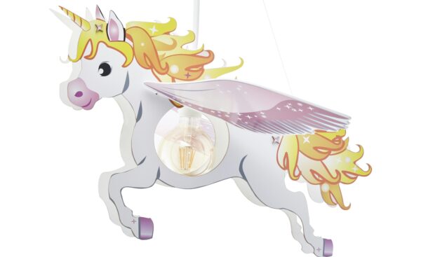 Pendelleuchte, 1-flammig, Holz ´Pegasus´