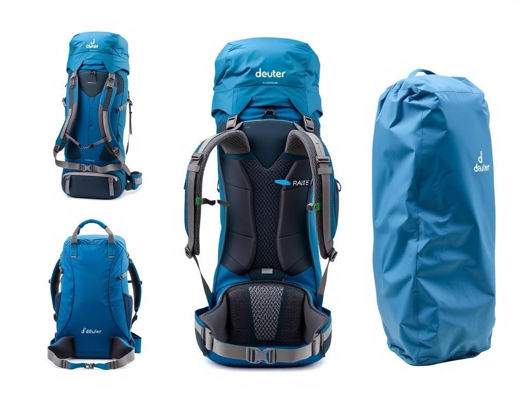 Deuter Trail 30 Wanderrucksack in blau/grau mit ergonomischem Tragesystem Deuter Trail 30 Wanderrucksack in blau/grau mit ergonomischem Tragesystem