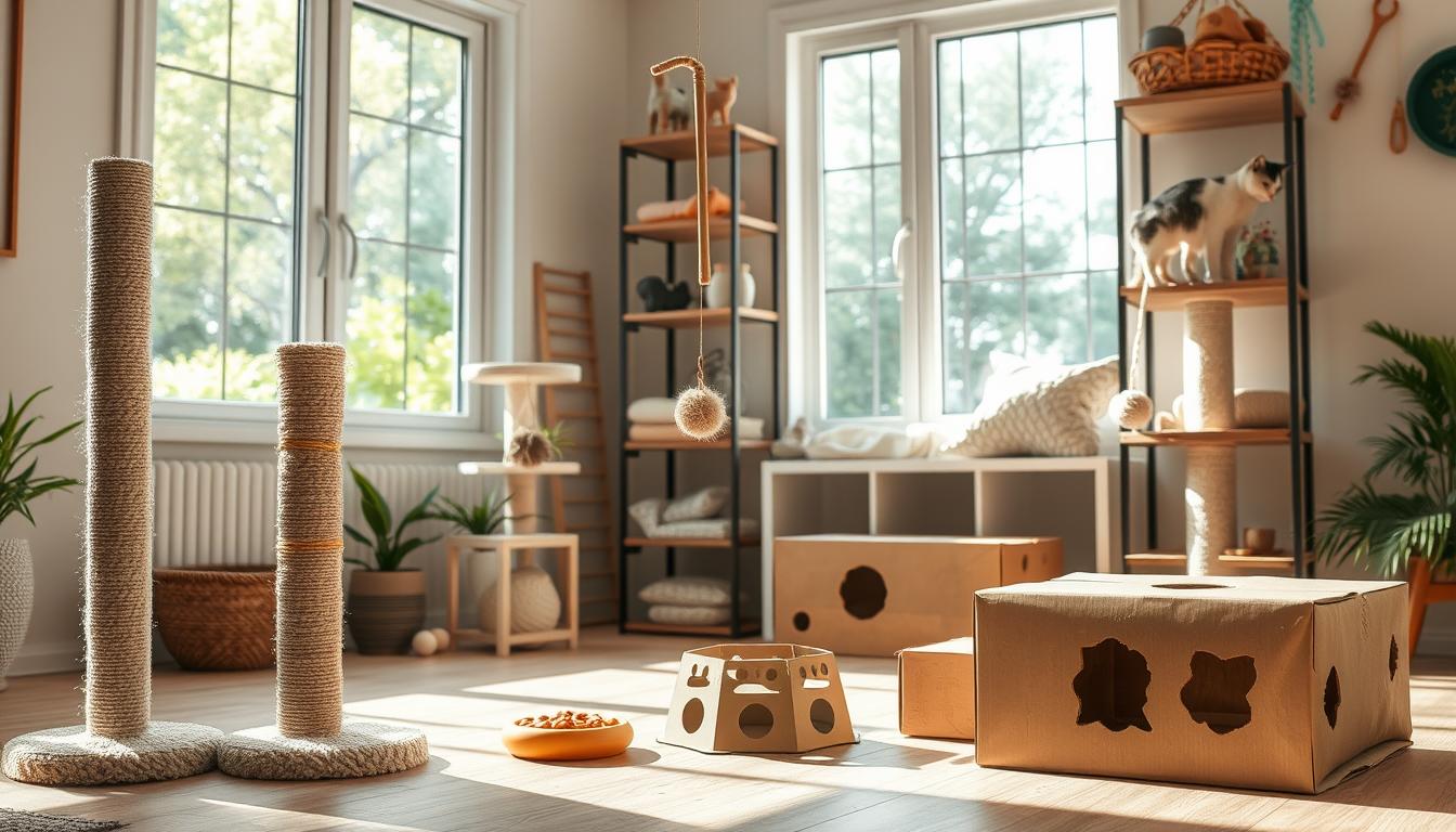 Indoor-Beschäftigung für Katzen: Darauf solltest du achten